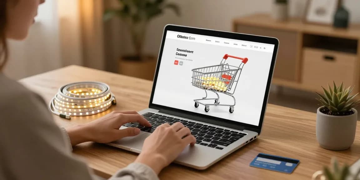 Banda LED de calitate premium oferită pe platforma e-commerce Optonica.