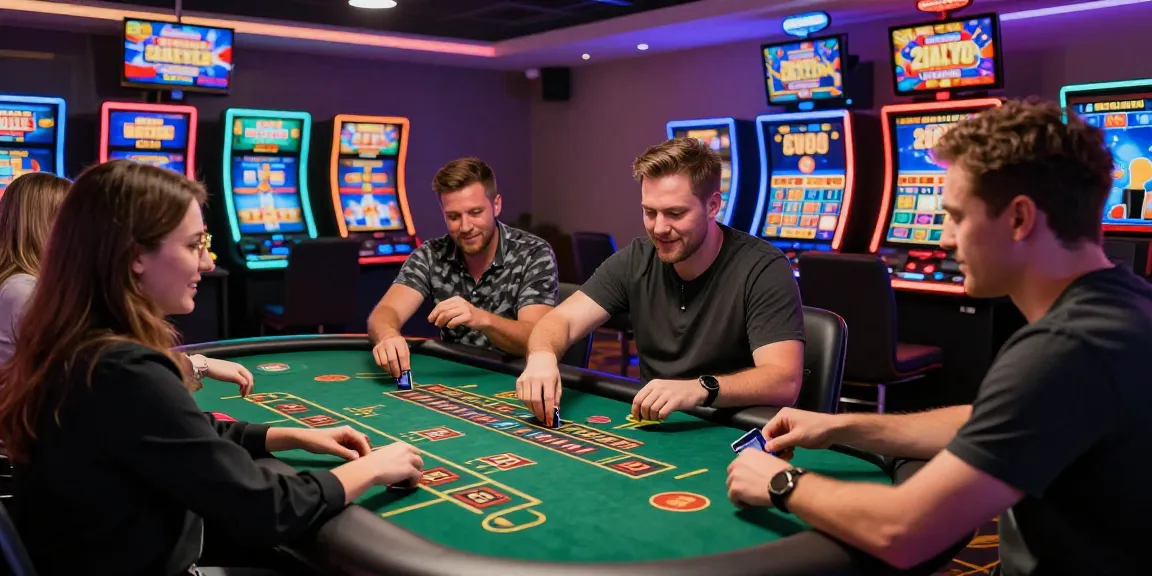 Exciting gaming experience at a credit card casino, showcasing players engaging with live dealer games and slots on https://sii.org.uk/.
