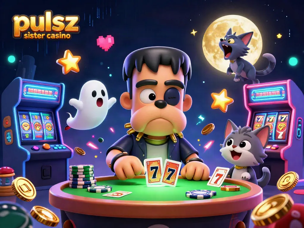 Experience the excitement of pulsz sister casino with vivid characters and gaming elements.