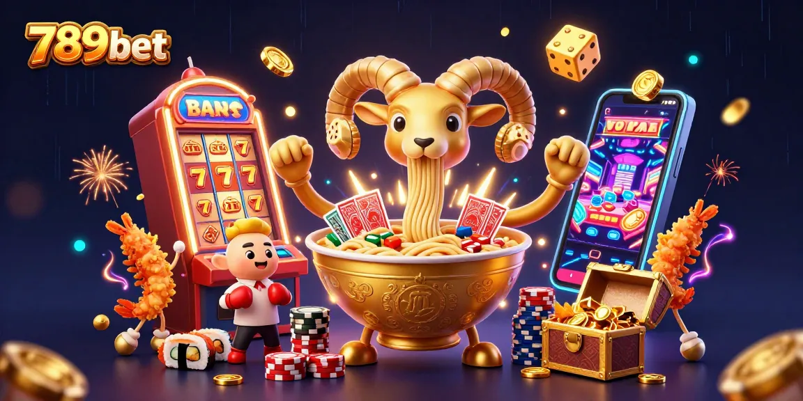 Experience thrilling gameplay at 789bet with a colorful casino scene bursting with fun and excitement.
