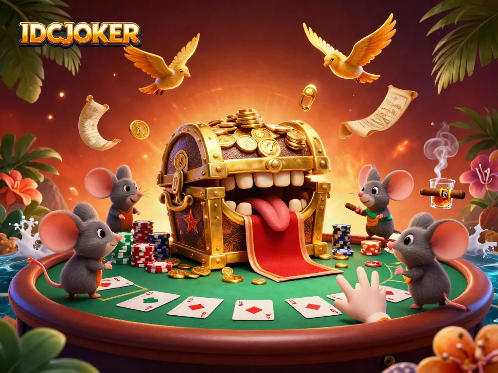 Experience thrilling gameplay and win big at IDCJOKER's vibrant casino scene filled with rich rewards.