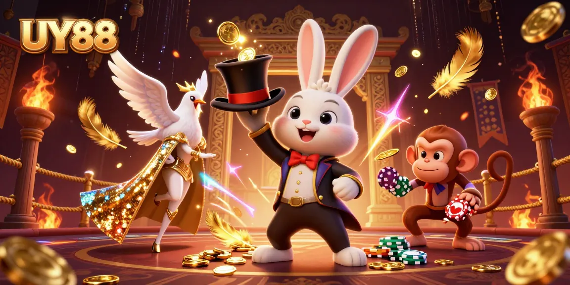 Experience the magical experience of winning at UY88 with charming characters and engaging casino elements.