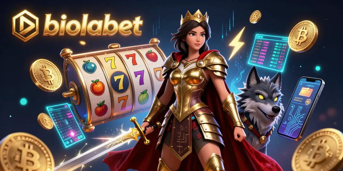Rasakan kemenangan mendebarkan di biolabet dengan grafik 3D yang hidup menampilkan seorang pemain meraih kemenangan besar di permainan slot.