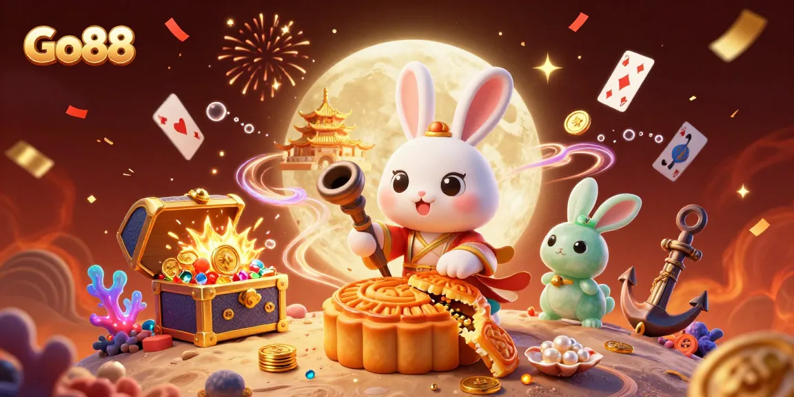 Experience vibrant gaming excitement at Go88 with spirited characters and dynamic casino elements.