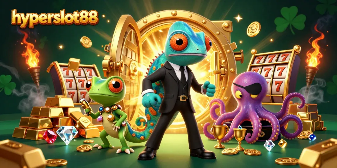 Spin and win with hyperslot88's thrilling slot experience amidst treasure and excitement.