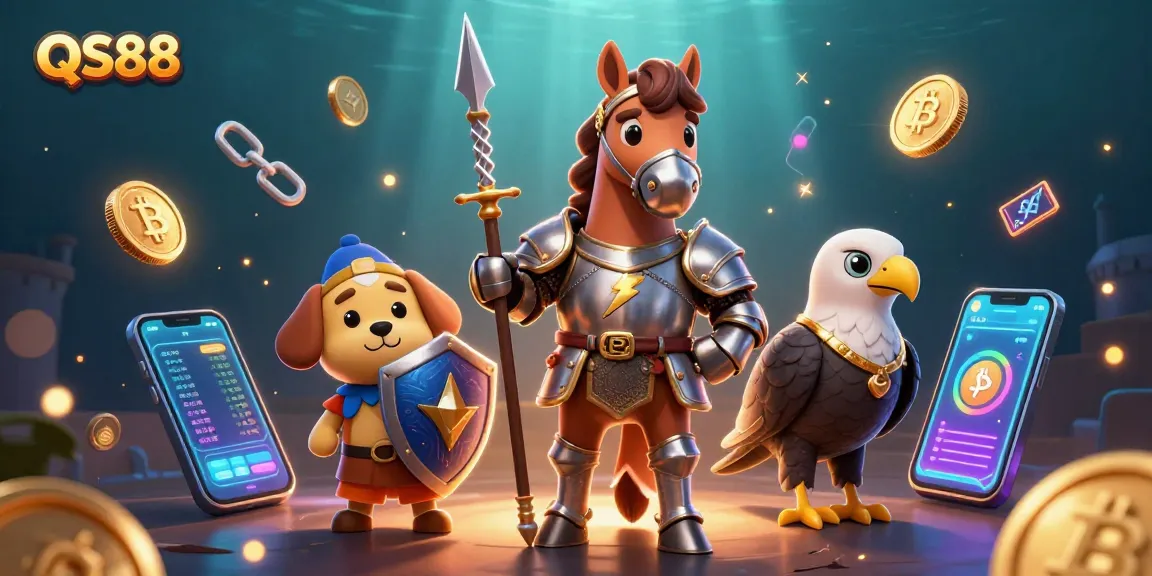 Engage with QS88 by playing slot games surrounded by a vibrant 3D fantasy scene.