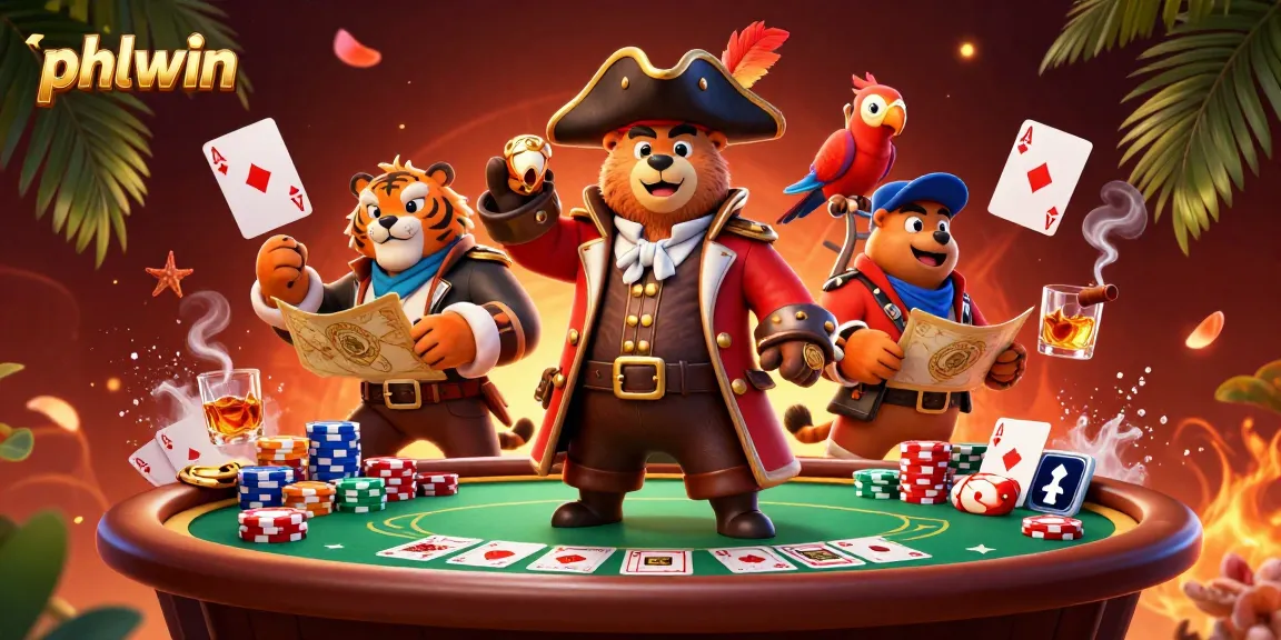 Experience the thrill of winning big at Phlwin with colorful poker chips and charismatic characters.