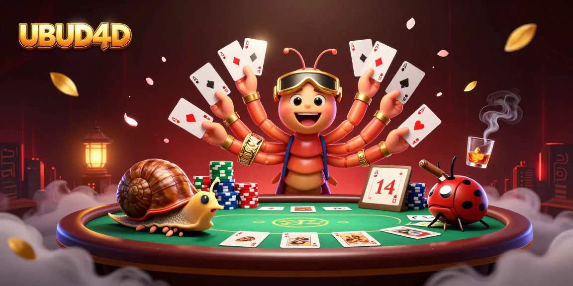 Experience big wins at UBUD4D with a lively gaming scene featuring a millipede dealer and high-rolling players.