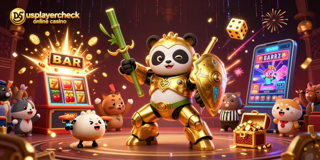 Experience thrilling gameplay at usplayercheck online casino with vibrant characters and games in action.