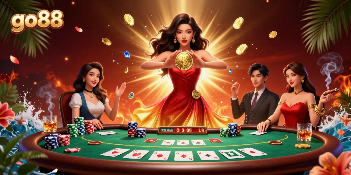 Experience thrilling gameplay at go88 with an unforgettable poker scene filled with excitement and rich symbols.