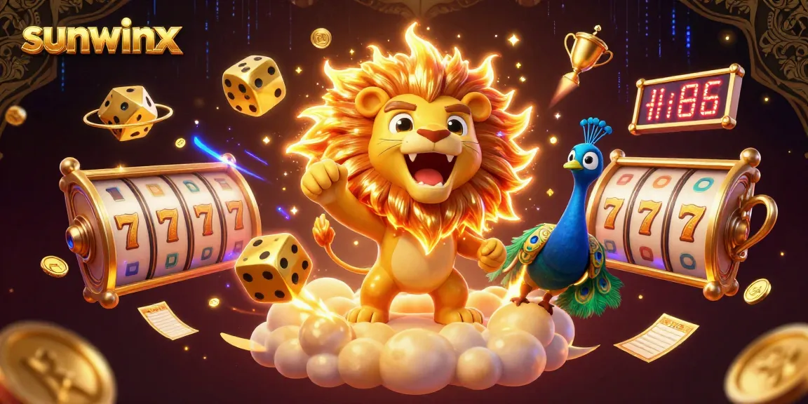 Experience thrilling gameplay with sunwinx highlighting dynamic casino elements and charismatic characters.