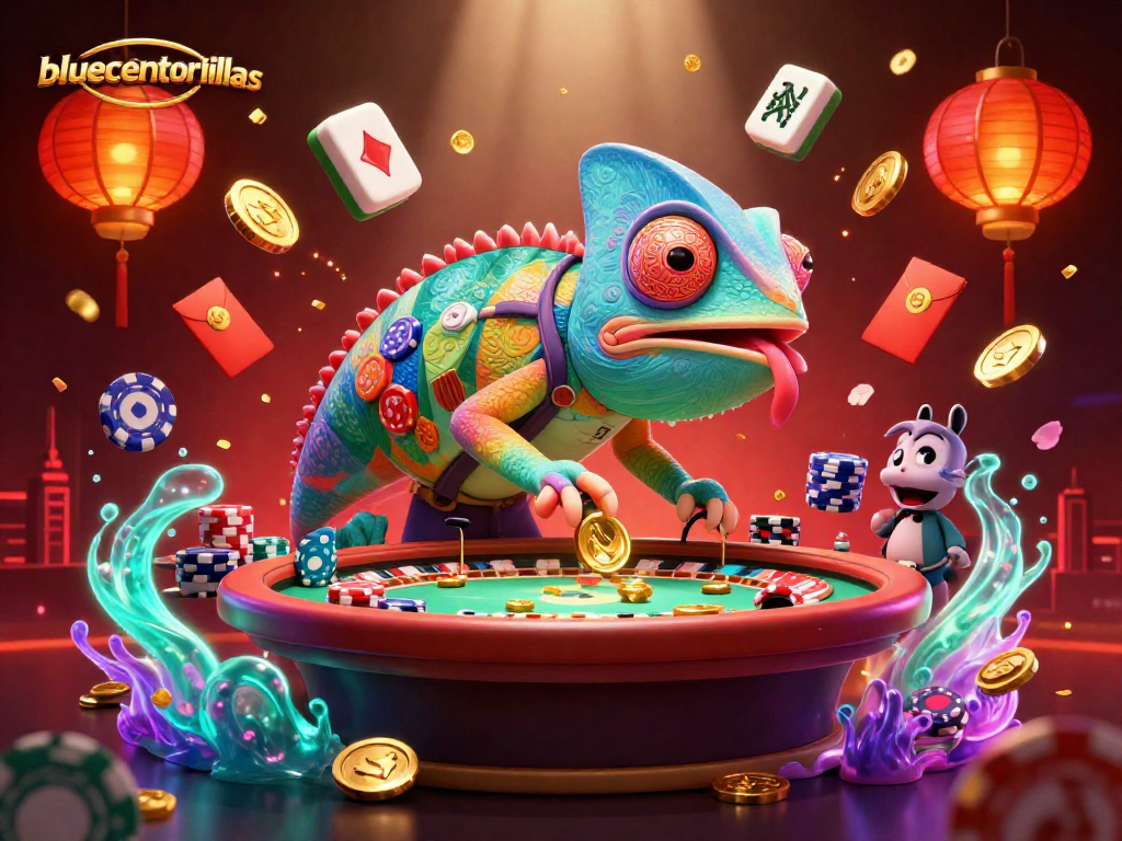 Mainkan slot gacor di bluecenotedallas dengan ilustrasi kasino yang menakjubkan dan penuh warna.