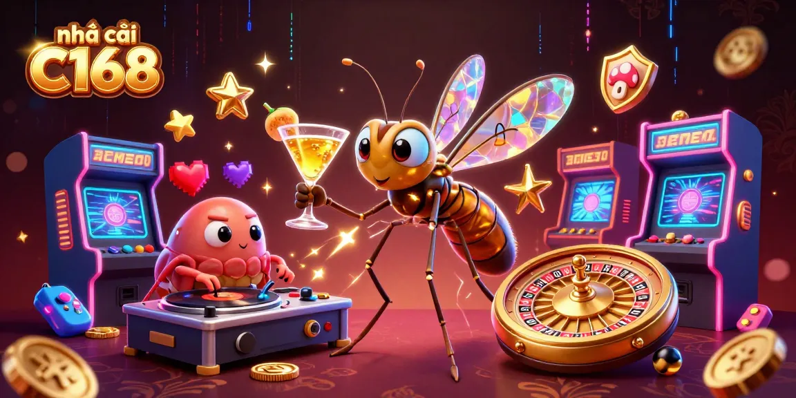 Experience the excitement at nhà cái C168, where a unique casino mascot emerges from the past!
