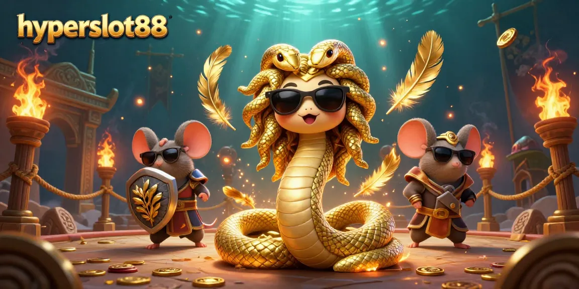 Engage in thrilling gameplay at hyperslot88, featuring colorful characters and dynamic casino elements.