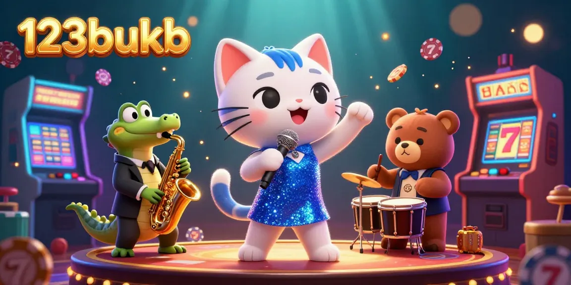 Engage with exciting gameplay at 123bukb featuring vibrant casino characters in a lively scene.