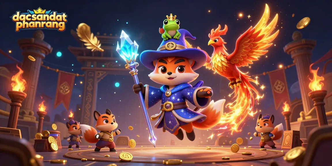 Experience exhilarating gameplay with dacsandatphanrang's mesmerizing casino adventure scene.