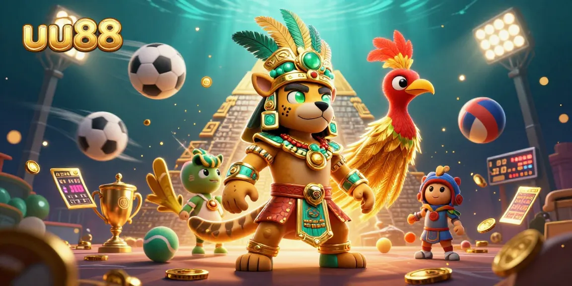 Experience thrilling gaming with uu88 in an electrifying Mayan-themed casino showdown.