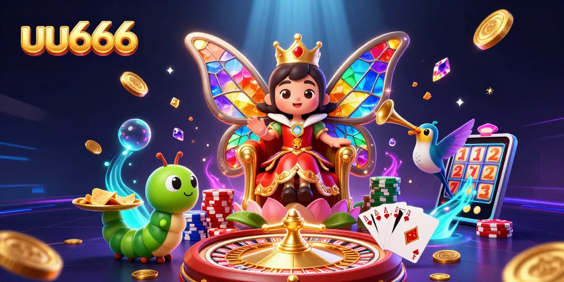 Experience the excitement of winning at uu666 with dazzling slots, colorful chips, and vibrant casino games.
