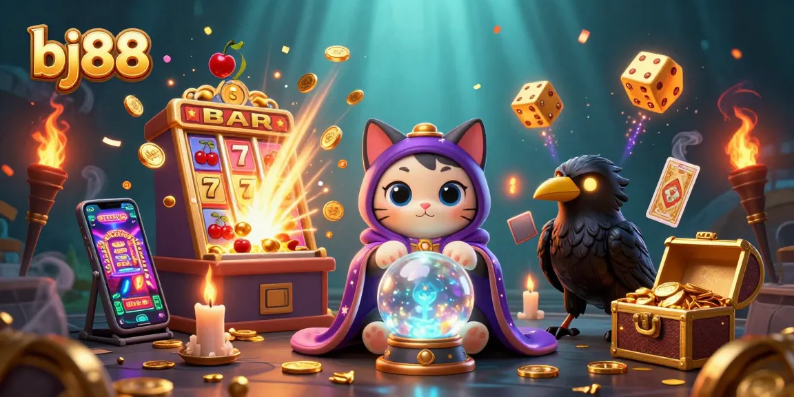 Experience thrilling wins at bj88 with a vibrant display of slots and casino magic.