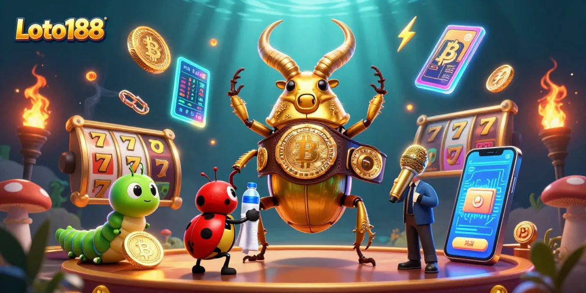 Loto188 offers thrilling slot gaming experiences with vibrant characters and dynamic gameplay.