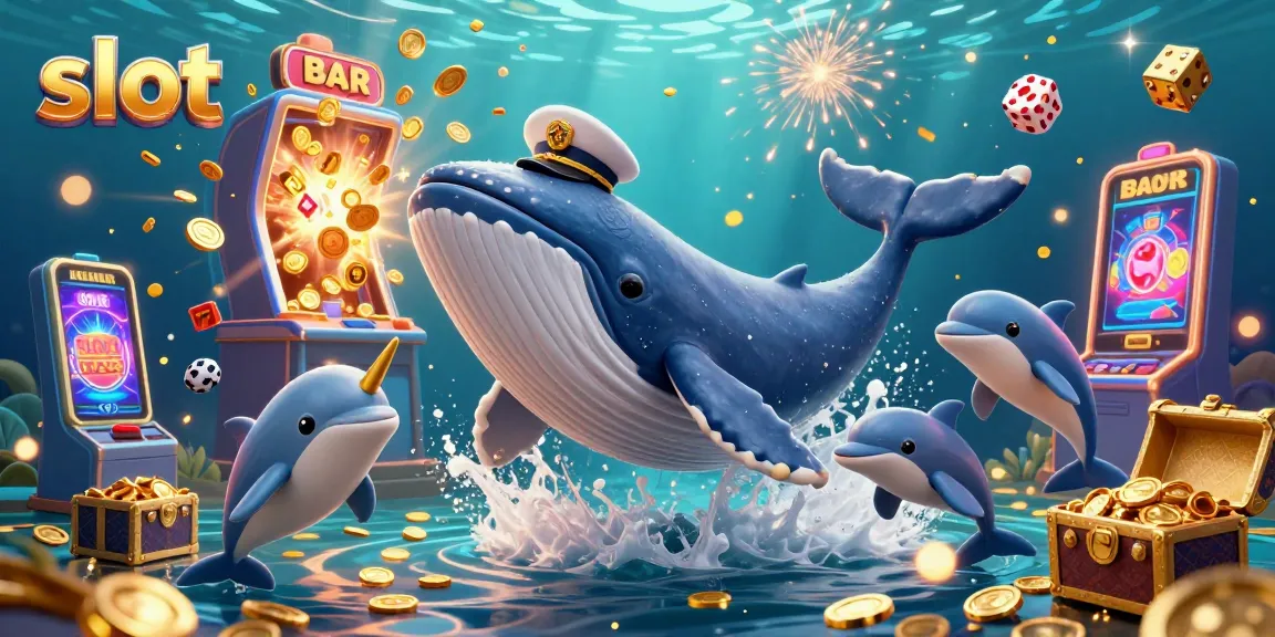 Engage with thrilling slot action featuring jackpot excitement, colorful coins, and lively casino elements.
