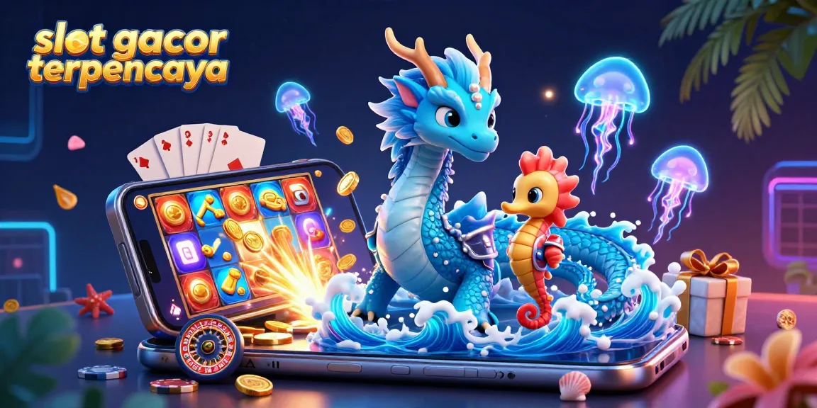 Slot gacor terpercaya, rasakan keseruan dari permainan slot dengan elemen dan karakter laut yang memukau.