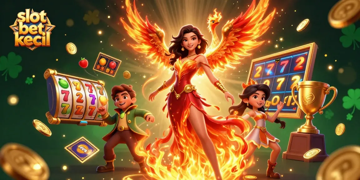 Spin the reels with excitement in this slot bet kecil online casino scene.