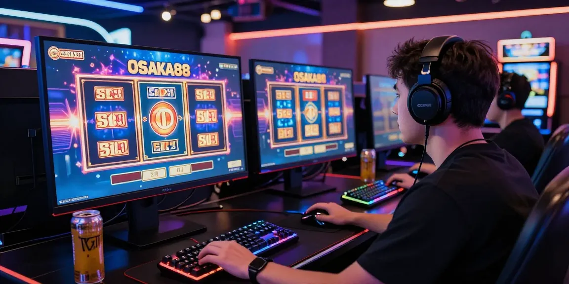 Thrilling gaming environment at OSAKA88 featuring immersive gameplay and vibrant setup.