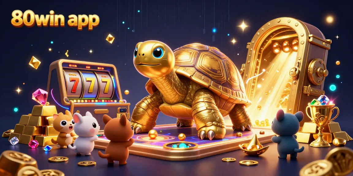 Experience exciting gaming at 80win app with colorful pinball elements and dazzling treasures.