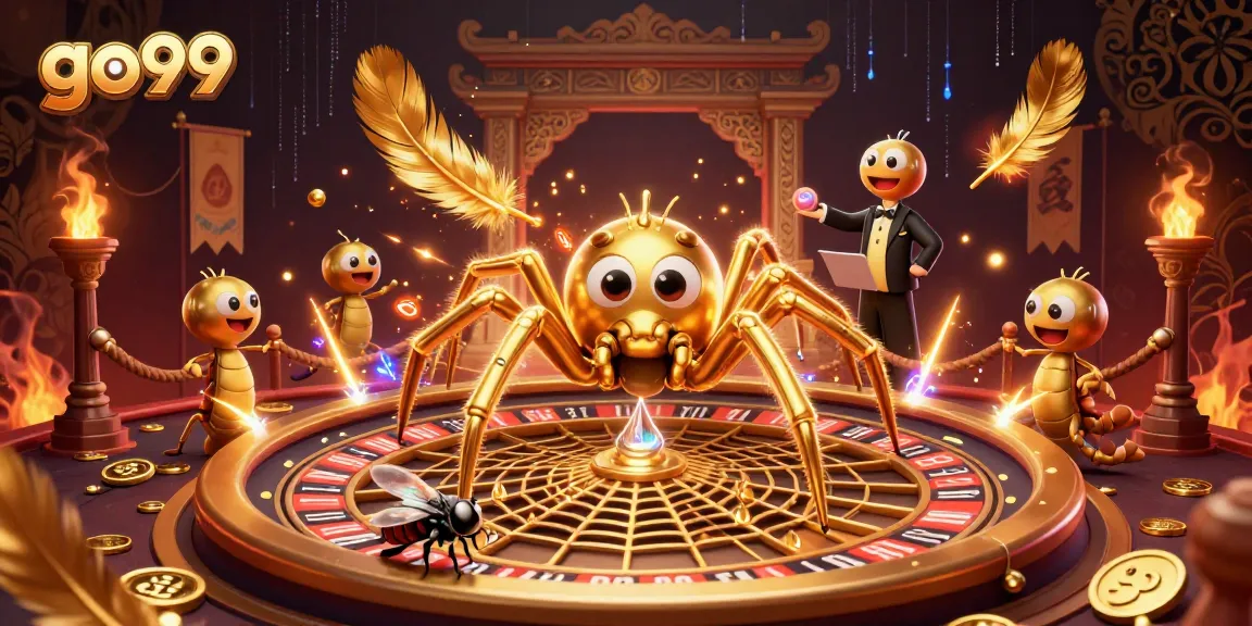 Experience excitement at go99 with a thrilling roulette-themed casino scene.