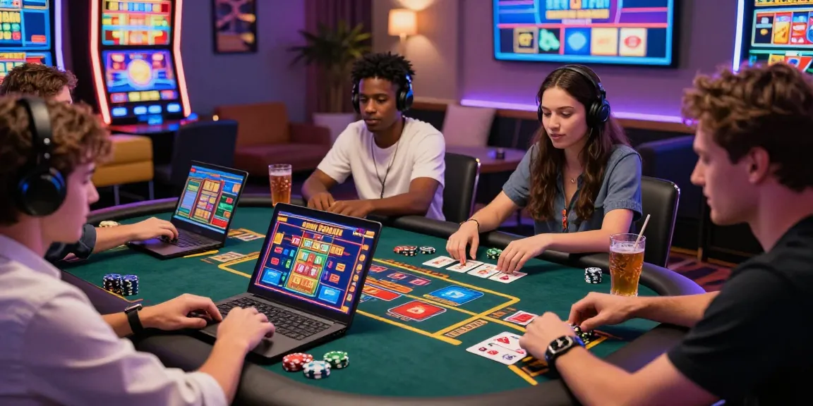 Online players enjoying a colorful casino experience at https://aisa.org.uk with vibrant games and engaging atmosphere.