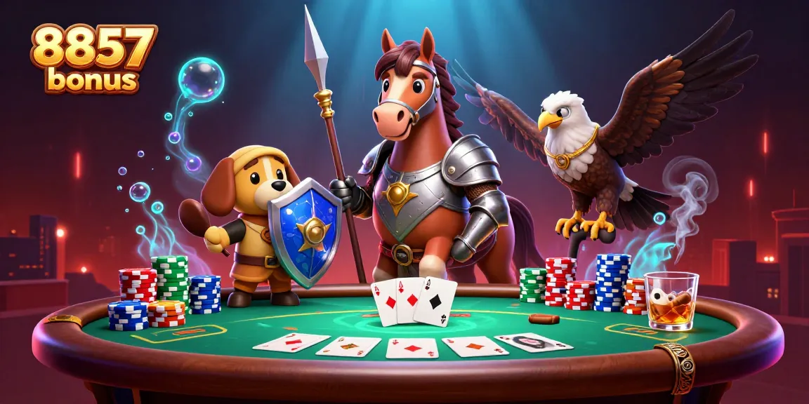 Aproveite o bônus 8857 e a experiência intensa em jogos de cassino, com personagens envolventes e elementos de jogos.