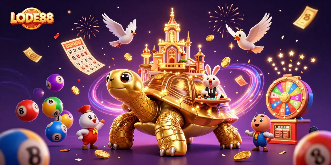 Win exciting prizes at LODE88 while enjoying a vibrant casino atmosphere with lively characters and dynamic game elements.