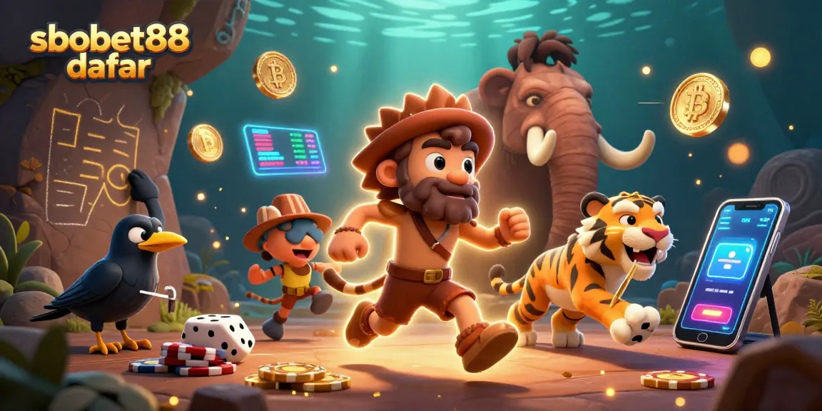 Engage with sbobet88 daftar for thrilling prehistoric casino action with immersive 3D visuals.