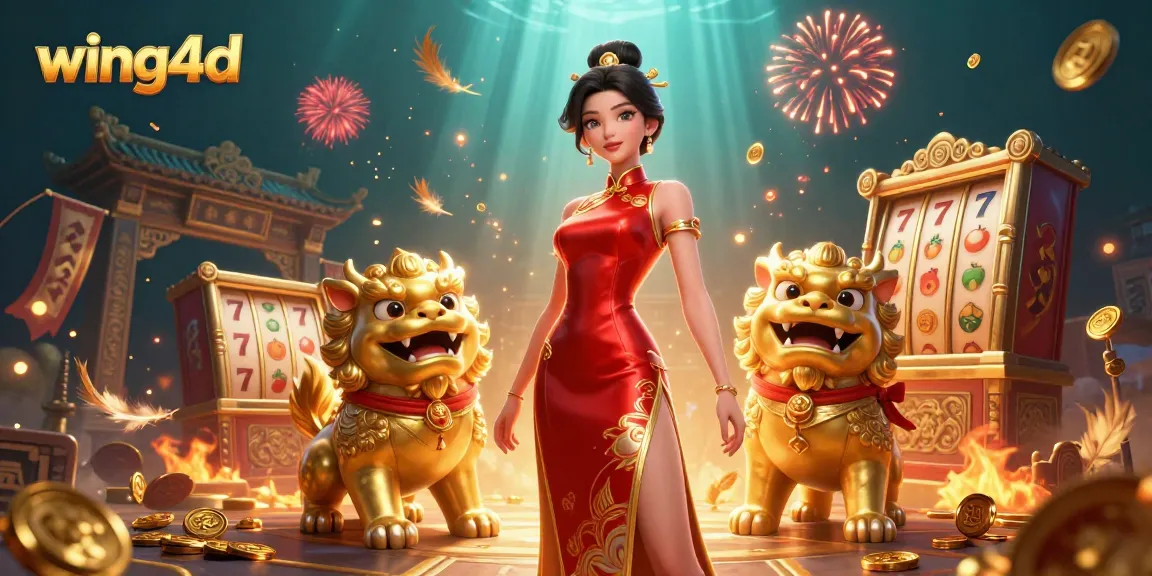 Experience thrilling gameplay at wing4d with dynamic slot reels and captivating illustrations.