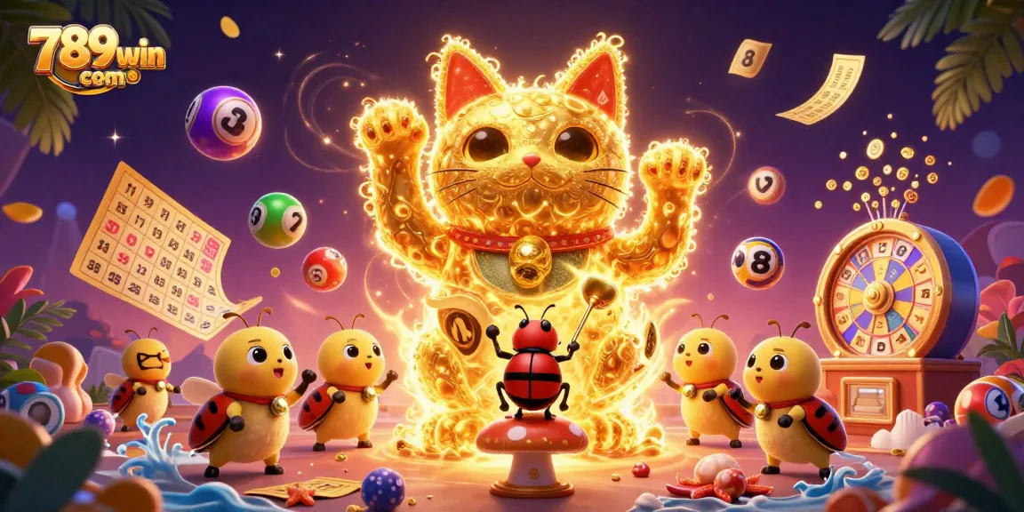 Experience the magic of 789win com with vibrant casino symbols and dynamic game elements
