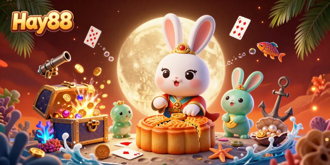 Experience exciting games at Hay88 with vibrant, casino-themed 3D illustration.