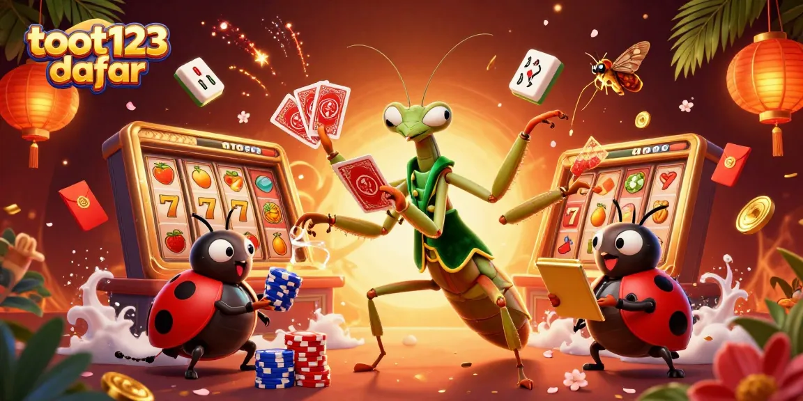 Join the excitement with toot123 daftar as the casino characters deal cards and celebrate wins.