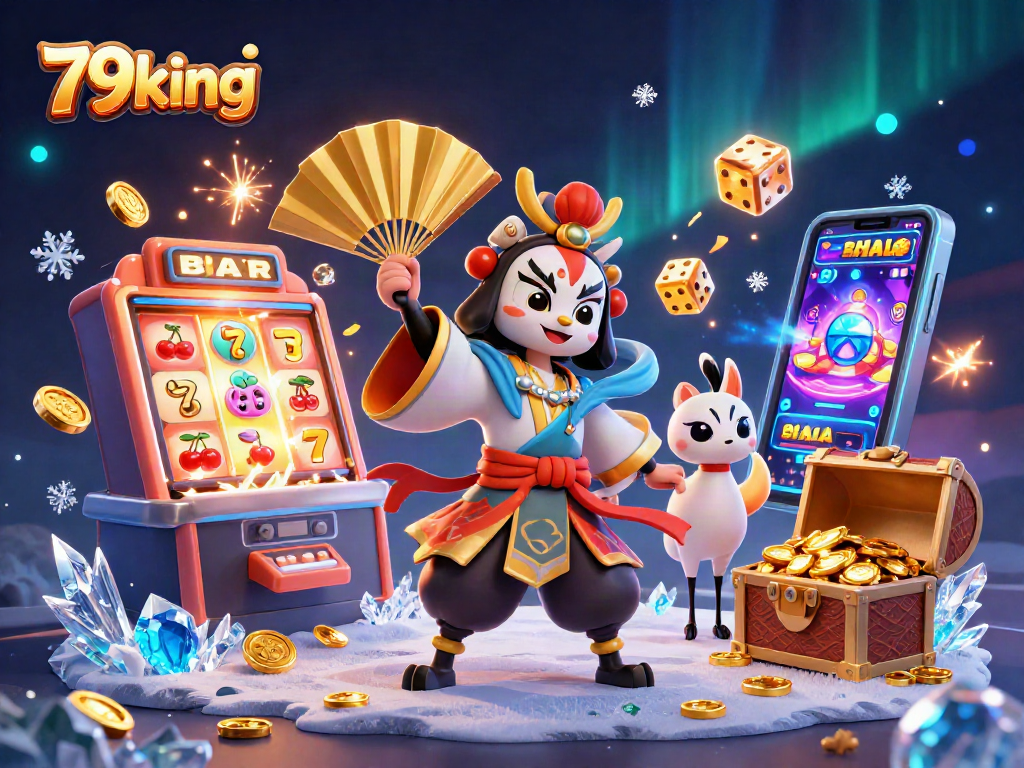 Engage with the dynamic gameplay at 79king featuring vibrant slot machines and lively characters.