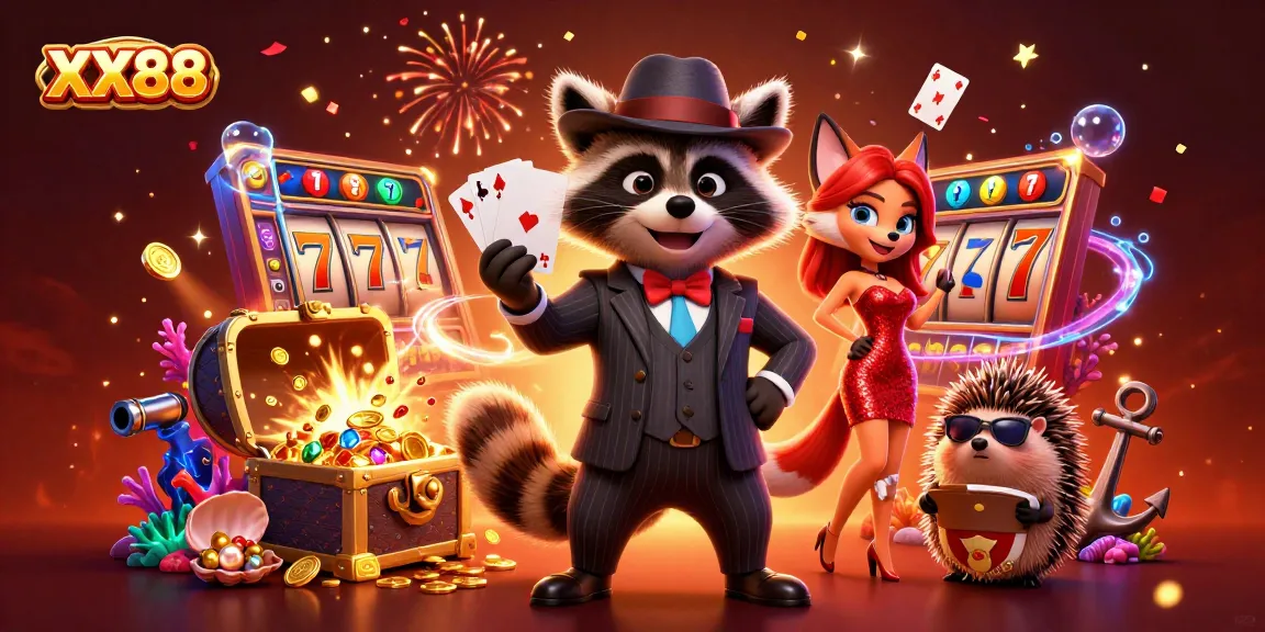 Join the exciting world of XX88 with charming characters and thrilling casino elements