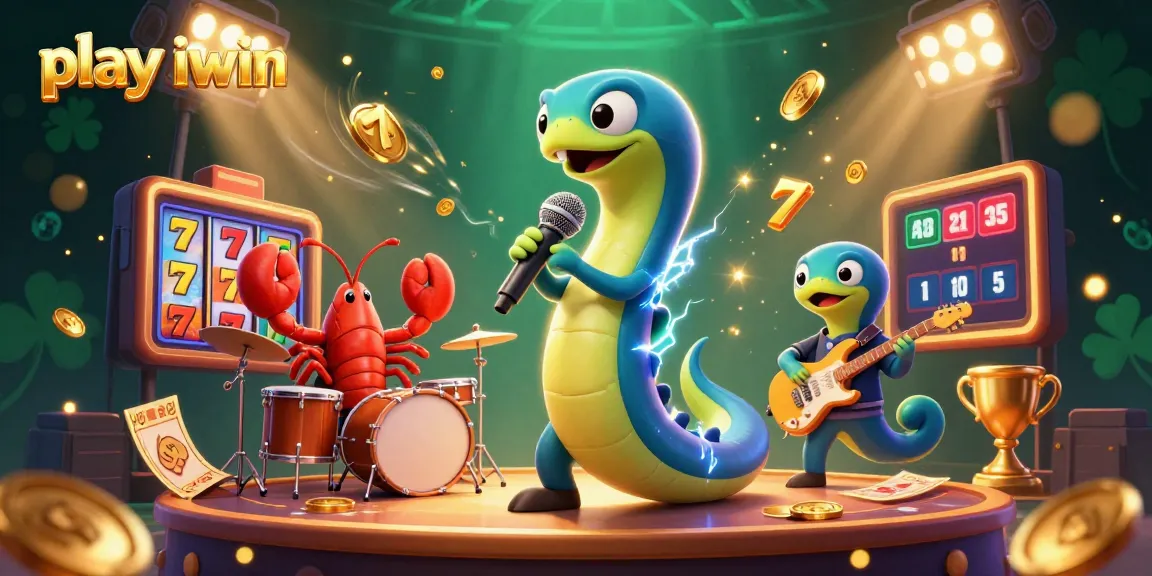 Engage with the fun and excitement of play iwin featuring vibrant underwater casino characters.