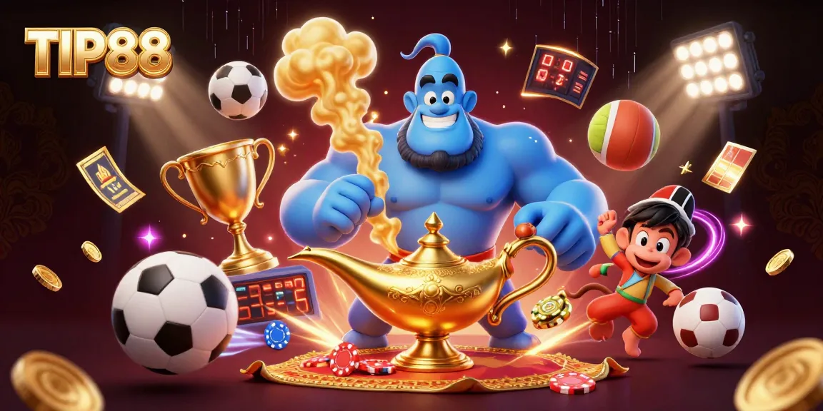 Engage in thrilling action with TIP88 as the genie unveils a magical betting experience!