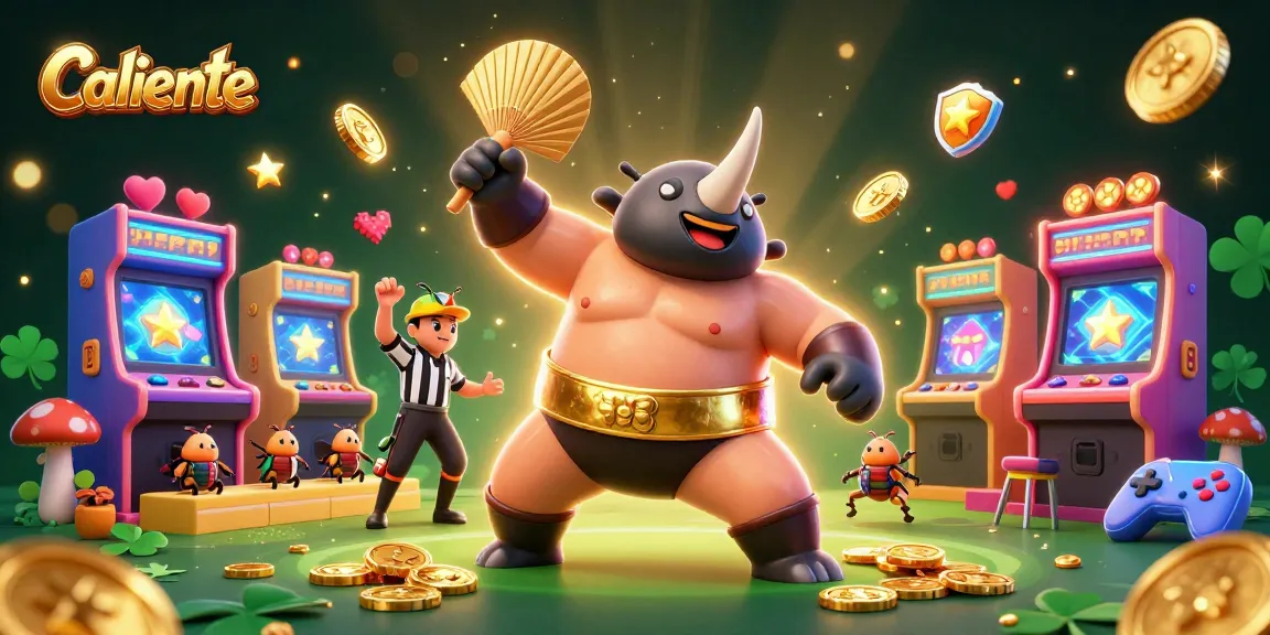 Caliente players enjoy immersive gaming with vibrant 3D visuals and lively characters in the casino.