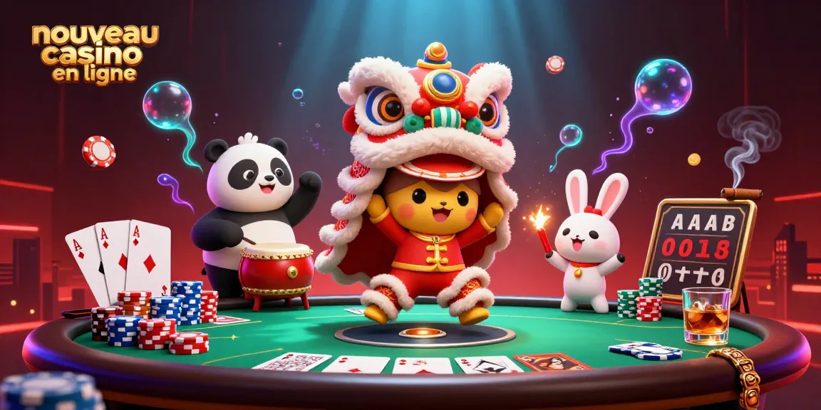 Experience the excitement of nouveau casino en ligne with a vibrant scene of fortune and fun.