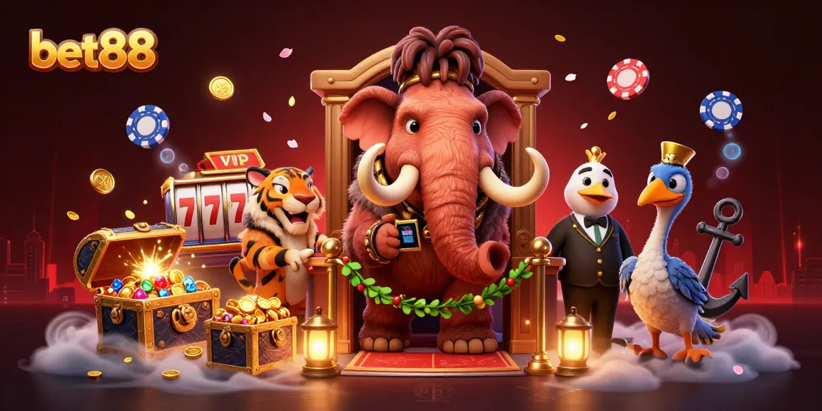 Experience thrilling gameplay at bet88 with dynamic casino characters and vibrant visuals.