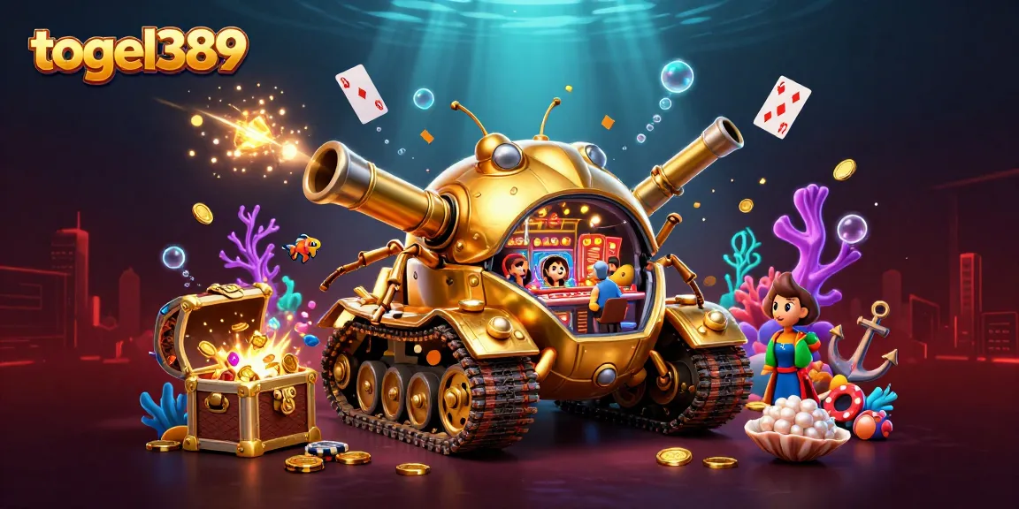 Experience togel389 gameplay with a dynamic casino scene from a golden beetle tank, rich in vibrant detail.