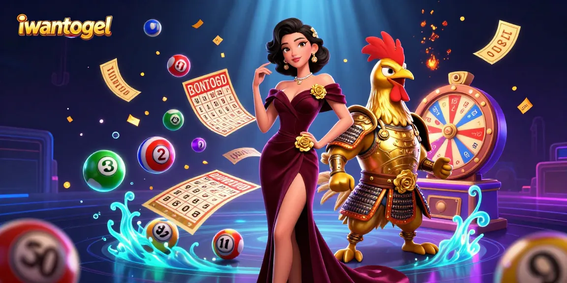 Engage in exciting iwantogel lottery games featuring golden rooster and glamourous win elements.