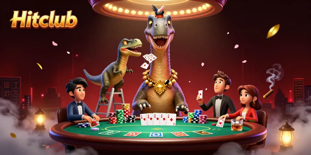 Hitclub presents a unique gaming experience at a vibrant casino with a playful atmosphere and thrilling action.