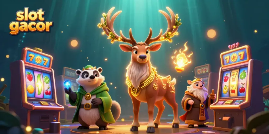 Mengguncang slot gacor dengan simbol keberuntungan dan karakter fantastis yang memikat.