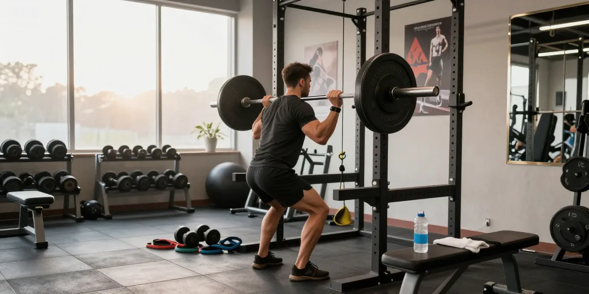 Astera Steroid Shop athlete preparing for weightlifting session in modern gym